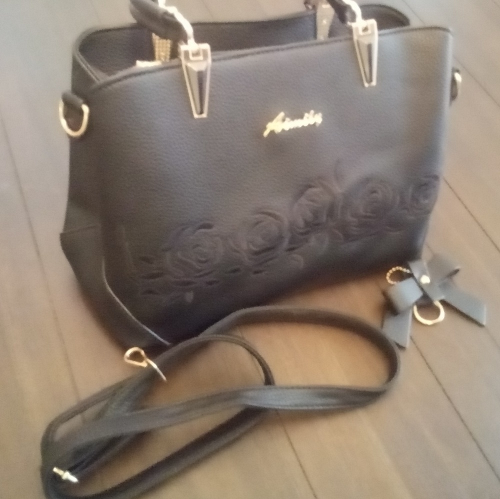 Womens black purse